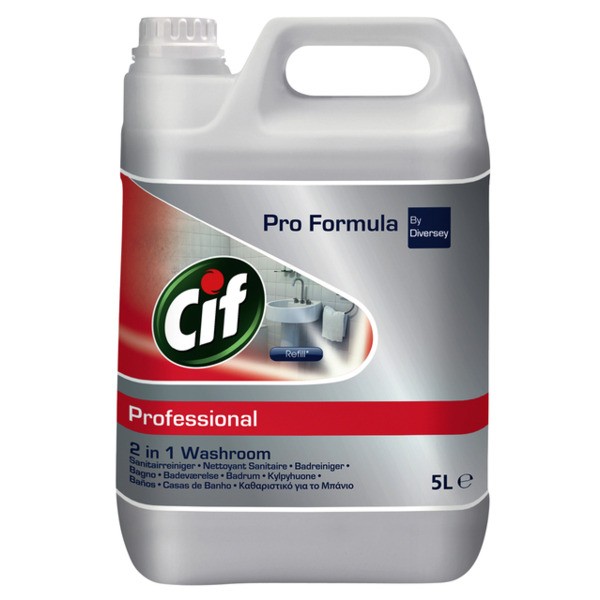 Sanitairreiniger cif prof 2in1 5 liter(7517831)