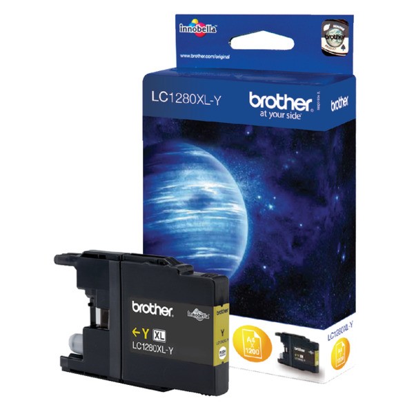 Inkcartridge brother lc-1280 xl geel(lc-1280xly)